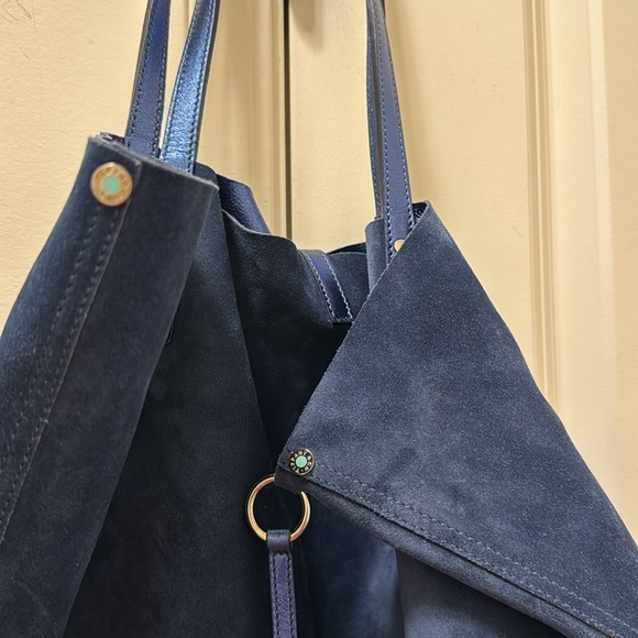 Tiffany & Co Suede Leather Reversible Tote Bag - Picture 5 of 12